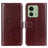 Motorola Edge 40 Pung Taske med Magnetisk Lukning - Brun