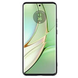 Motorola Edge 40 Anti-Fingeraftryk Mat TPU Cover - Sort