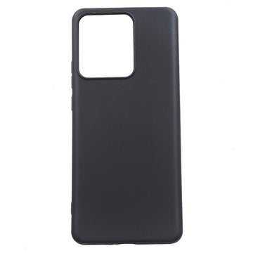 Motorola Edge 40 Anti-Fingeraftryk Mat TPU Cover - Sort