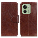 Motorola Edge 40 Elegant Series Pung med Stativfunktion - Brun