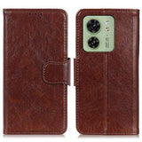 Motorola Edge 40 Elegant Series Pung med Stativfunktion - Brun