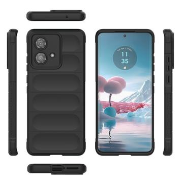 Motorola Edge 40 Neo Rugged Series TPU Cover - Sort