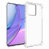 Motorola Edge 40 Neo Stødsikkert TPU Cover - Gennemsigtig