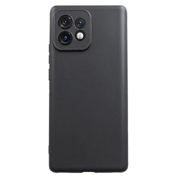 Motorola Edge 40 Pro/Moto X40 Anti-Fingeraftryk Mat TPU Cover - Sort