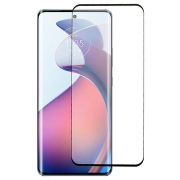 Motorola Edge 40 Pro/Moto X40 Skærmbeskyttelse Hærdet Glas - 9H - Full Fit - Sort Kant