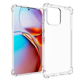 Motorola Edge 40 Pro/Moto X40 Stødsikkert TPU Cover - Gennemsigtig