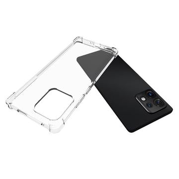 Motorola Edge 40 Pro/Moto X40 Stødsikkert TPU Cover - Gennemsigtig