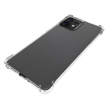 Motorola Edge 40 Pro/Moto X40 Stødsikkert TPU Cover - Gennemsigtig