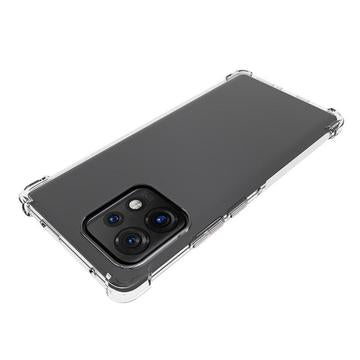 Motorola Edge 40 Pro/Moto X40 Stødsikkert TPU Cover - Gennemsigtig