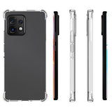 Motorola Edge 40 Pro/Moto X40 Stødsikkert TPU Cover - Gennemsigtig