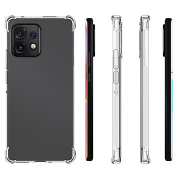Motorola Edge 40 Pro/Moto X40 Stødsikkert TPU Cover - Gennemsigtig