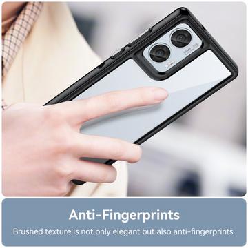 Motorola Edge 50 Fusion/G96 Anti-Shock Hybrid Cover - Sort
