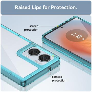 Motorola Edge 50 Fusion/G96 Anti-Shock Hybrid Cover - Blå
