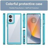 Motorola Edge 50 Fusion/G96 Anti-Shock Hybrid Cover - Blå