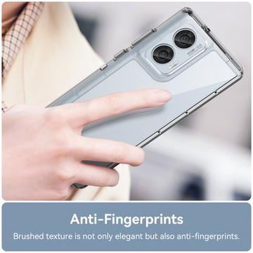 Motorola Edge 50 Fusion/G96 Anti-Shock Hybrid Cover - Gennemsigtig
