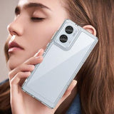 Motorola Edge 50 Fusion/G96 Anti-Shock Hybrid Cover - Gennemsigtig