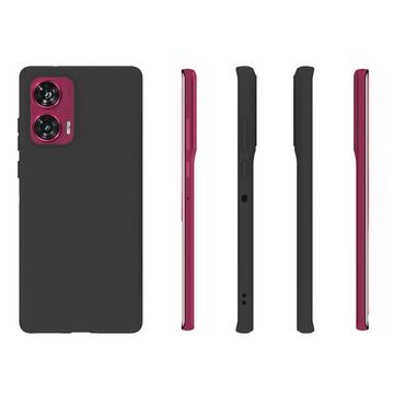 Motorola Edge 50 Fusion/G96 Skridsikkert TPU Cover - Sort