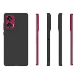 Motorola Edge 50 Fusion/G96 Skridsikkert TPU Cover - Sort
