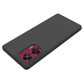 Motorola Edge 50 Fusion/G96 Skridsikkert TPU Cover - Sort