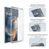Motorola Edge 50 Fusion/G96 Imak UX-5 TPU Cover - Gennemsigtig