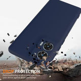 Motorola Edge 50 Fusion/G96 Liquid Silikone Cover - MagSafe Kompatibel - Mørkeblå