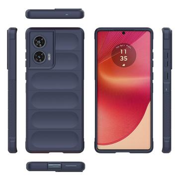 Motorola Edge 50 Fusion/G96 Rugged TPU Cover - Mørkeblå