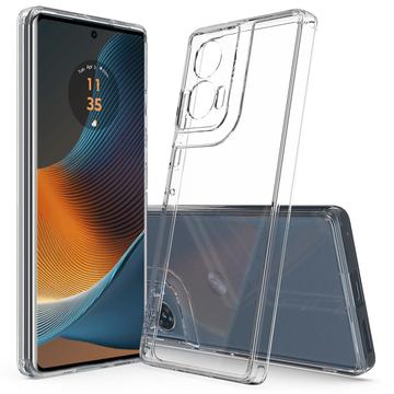 Motorola Edge 50 Fusion/G96 Ridsefast Hybrid Cover - Gennemsigtig