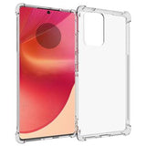Motorola Edge 50 Fusion/G96 Stødsikkert TPU Cover - Gennemsigtig