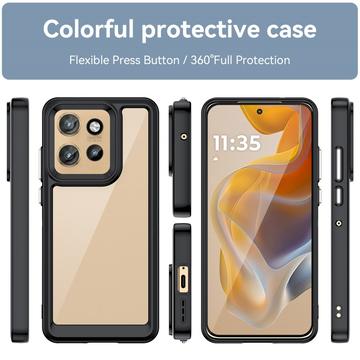 Motorola Edge 50 Neo/Moto S50 Anti-Shock Hybrid Cover - Sort