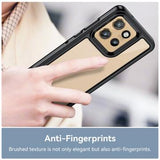 Motorola Edge 50 Neo/Moto S50 Anti-Shock Hybrid Cover - Sort