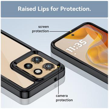 Motorola Edge 50 Neo/Moto S50 Anti-Shock Hybrid Cover - Sort