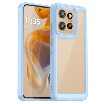 Motorola Edge 50 Neo/Moto S50 Anti-Shock Hybrid Cover - Blå