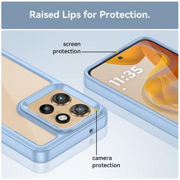 Motorola Edge 50 Neo/Moto S50 Anti-Shock Hybrid Cover - Blå