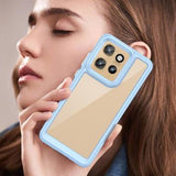 Motorola Edge 50 Neo/Moto S50 Anti-Shock Hybrid Cover - Blå