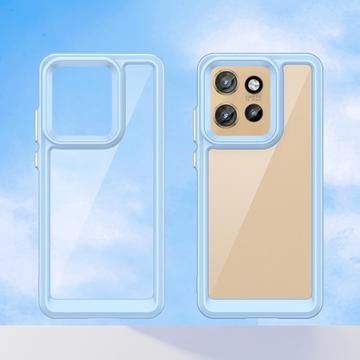 Motorola Edge 50 Neo/Moto S50 Anti-Shock Hybrid Cover - Blå