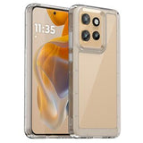 Motorola Edge 50 Neo/Moto S50 Anti-Shock Hybrid Cover - Gennemsigtig