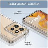 Motorola Edge 50 Neo/Moto S50 Anti-Shock Hybrid Cover - Gennemsigtig