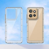 Motorola Edge 50 Neo/Moto S50 Anti-Shock Hybrid Cover - Gennemsigtig