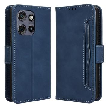 Motorola Edge 50 Neo/Moto S50 Kortholder Pung Etui - Blå