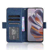Motorola Edge 50 Neo/Moto S50 Kortholder Pung Etui - Blå