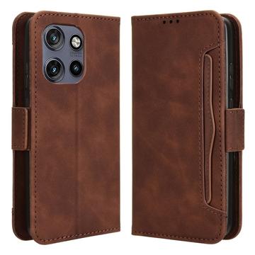Motorola Edge 50 Neo/Moto S50 Kortholder Pung Etui - Brun