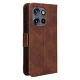 Motorola Edge 50 Neo/Moto S50 Kortholder Pung Etui - Brun