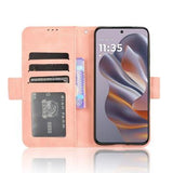 Motorola Edge 50 Neo/Moto S50 Kortholder Pung Etui - Pink