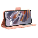 Motorola Edge 50 Neo/Moto S50 Kortholder Pung Etui - Pink