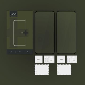 Motorola Edge 50 Neo/60 Neo Hofi Premium Pro+ Skærmbeskyttelse Hærdet Glas - 9H - 2 Stk. - Sort Kant