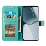 Motorola Edge 50 Neo Mandala Series Etui med Pung - Grøn