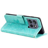 Motorola Edge 50 Neo Mandala Series Etui med Pung - Grøn