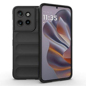 Motorola Edge 50 Neo Rugged TPU Cover - Sort