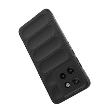 Motorola Edge 50 Neo Rugged TPU Cover - Sort