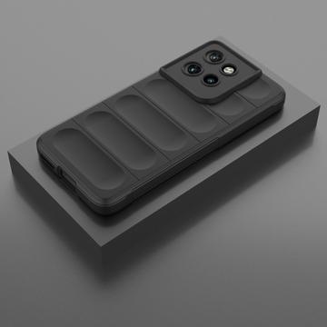 Motorola Edge 50 Neo Rugged TPU Cover - Sort